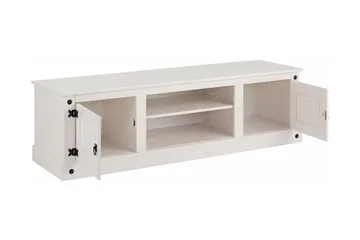 Ayala tv-bord 160 cm - hvid - Møbler - TV borde & mediemøbler - TV-borde