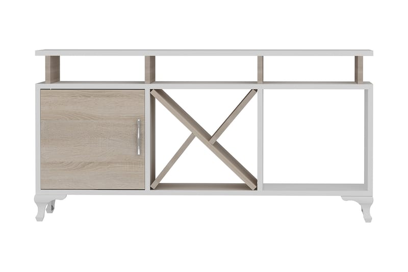 Ayaze tv-bord 120 cm - Hvid - Møbler - TV borde & mediemøbler - TV-borde