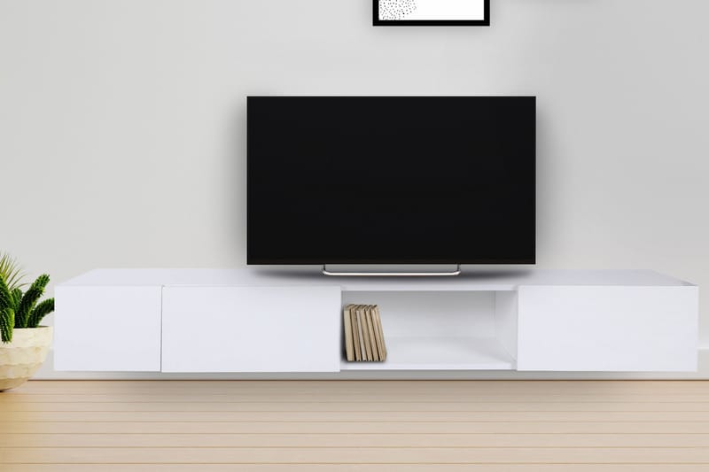 Bawinkel TV-Bord 180 cm - Hvid - Møbler - TV borde & mediemøbler - TV-borde