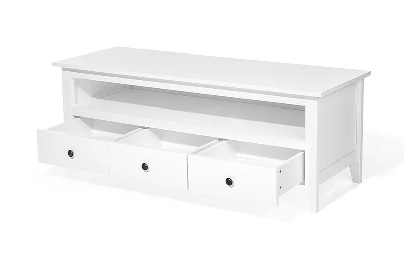 Berkeley TV-Bord 49,5 x 136,5 cm - Hvid - Møbler - TV borde & mediemøbler - TV-borde
