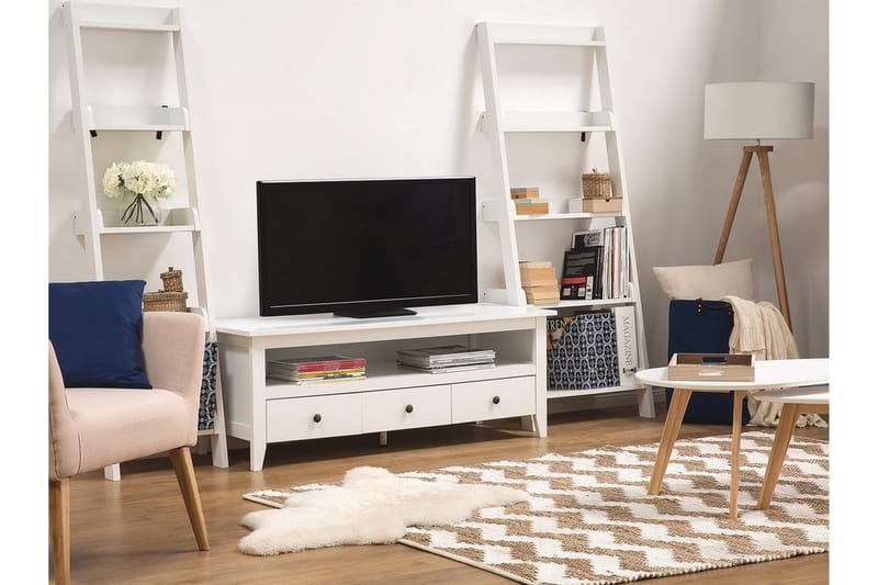 Berkeley TV-Bord 49,5 x 136,5 cm - Hvid - Møbler - TV borde & mediemøbler - TV-borde