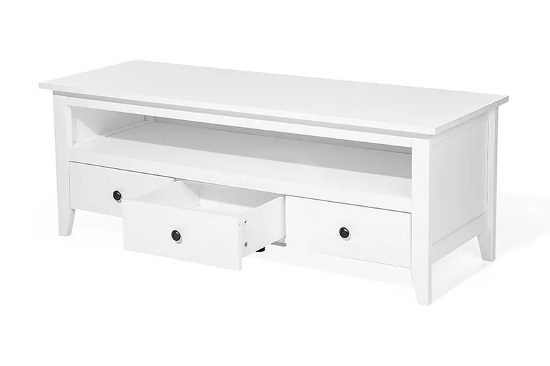 Berkeley TV-Bord 49,5 x 136,5 cm - Hvid - Møbler - TV borde & mediemøbler - TV-borde