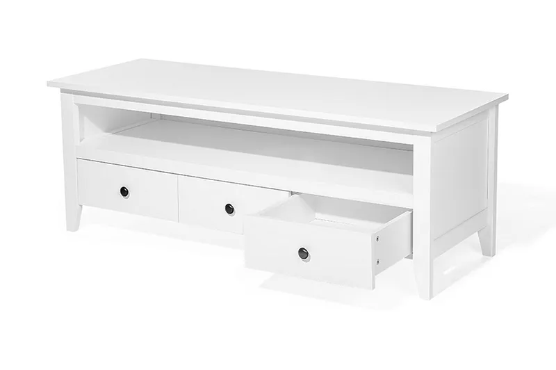 Berkeley TV-Bord 49,5 x 136,5 cm - Hvid - Møbler - TV borde & mediemøbler - TV-borde