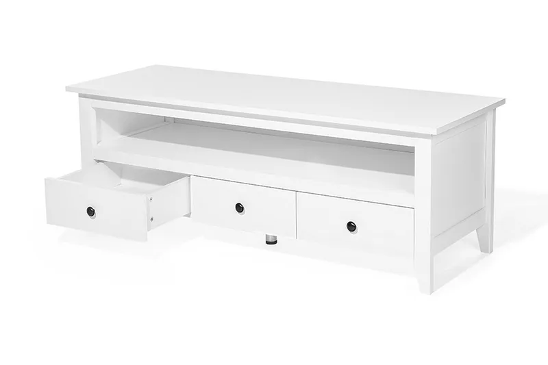 Berkeley TV-Bord 49,5 x 136,5 cm - Hvid - Møbler - TV borde & mediemøbler - TV-borde