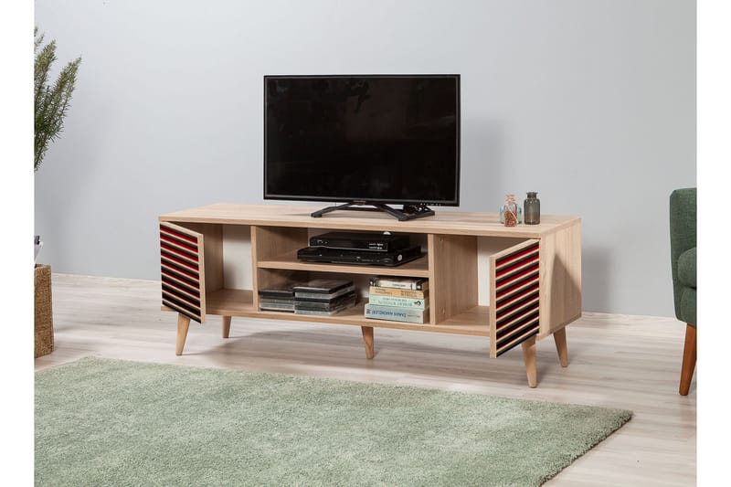 Brokind TV-Bord 140 cm - Brun - Møbler - TV borde & mediemøbler - TV-borde