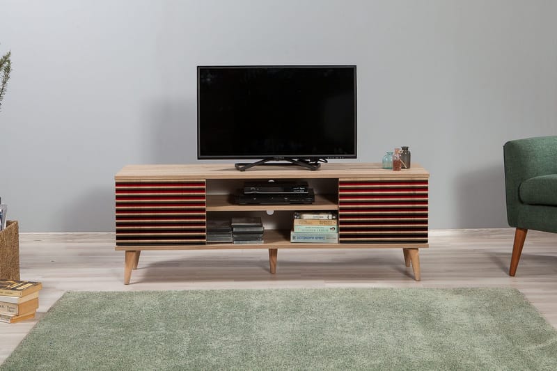 Brokind TV-Bord 140 cm - Brun - Møbler - TV borde & mediemøbler - TV-borde