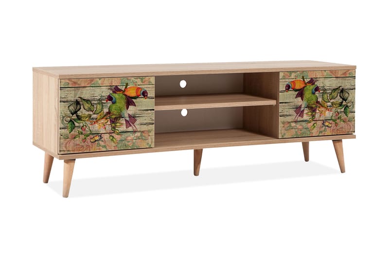 Brokind TV-Bord 140 cm - Brun - Møbler - TV borde & mediemøbler - TV-borde