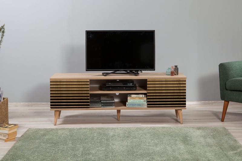 Brokind TV-Bord 140 cm - Brun - Møbler - TV borde & mediemøbler - TV-borde