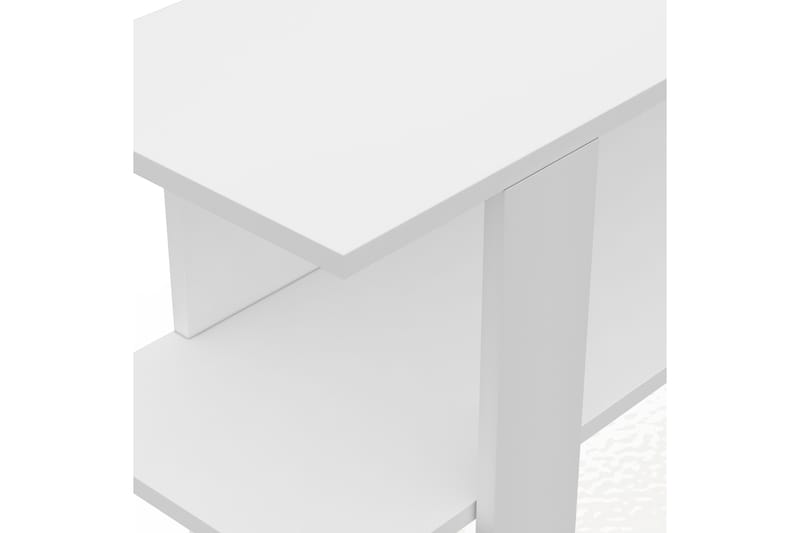 Bruket TV-Bord 120 cm - Hvid - TV-borde