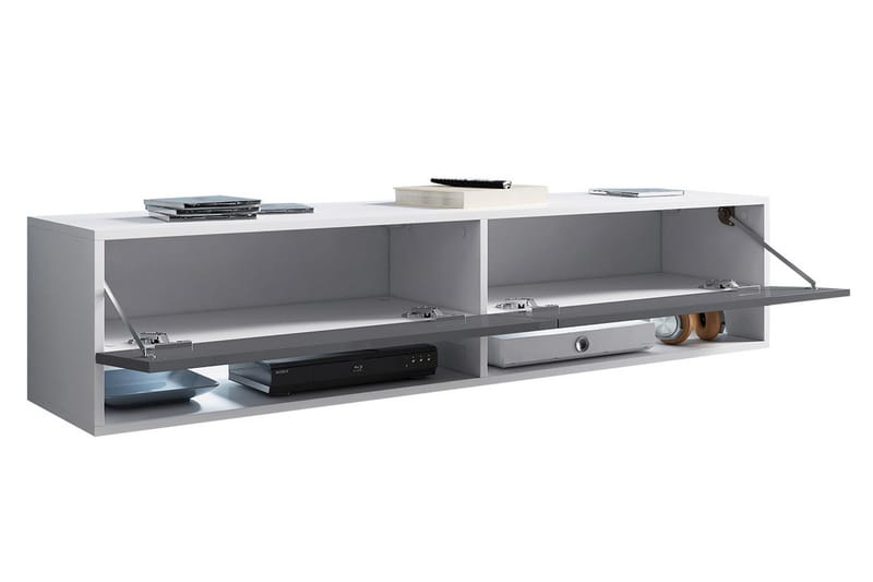 Brya TV-Bord 140x31x30 cm - Beige/Hvid - Møbler - TV borde & mediemøbler - TV-borde