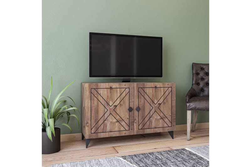 Bryants TV-Bord 100 cm - Træ/Natur - Møbler - TV borde & mediemøbler - TV-borde