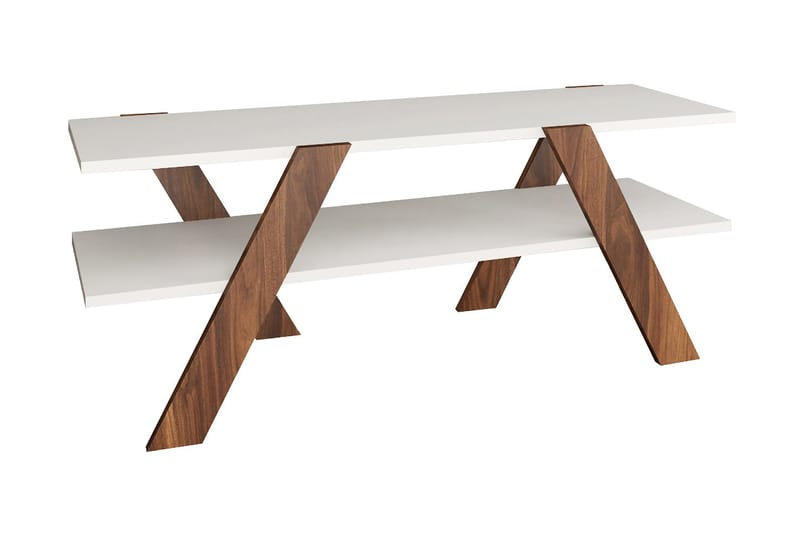 Byestad TV-Bord 120 cm - Hvid - Møbler - TV borde & mediemøbler - TV-borde