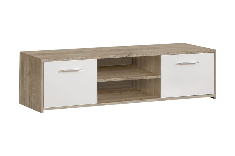 Cadgwith TV-Bord 136 cm - Brun/hvid - Møbler - TV borde & mediemøbler - TV-borde