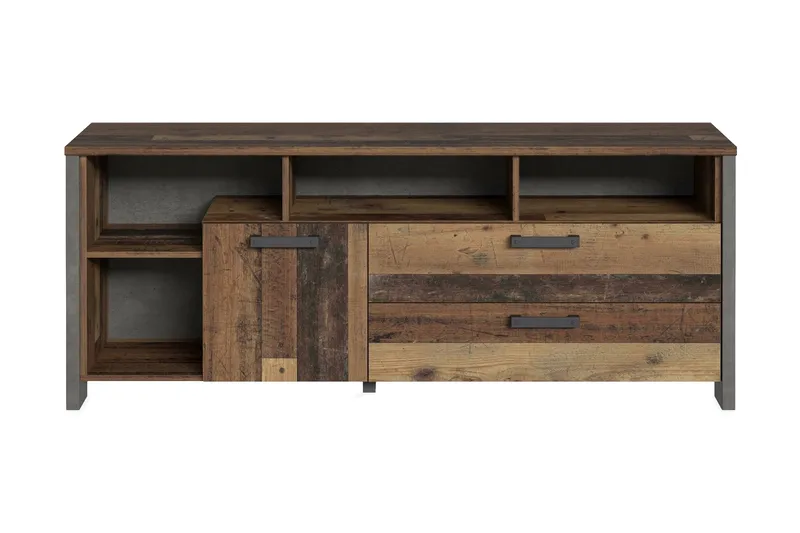 Cadle TV-Bord 161 cm, Brun/Grå