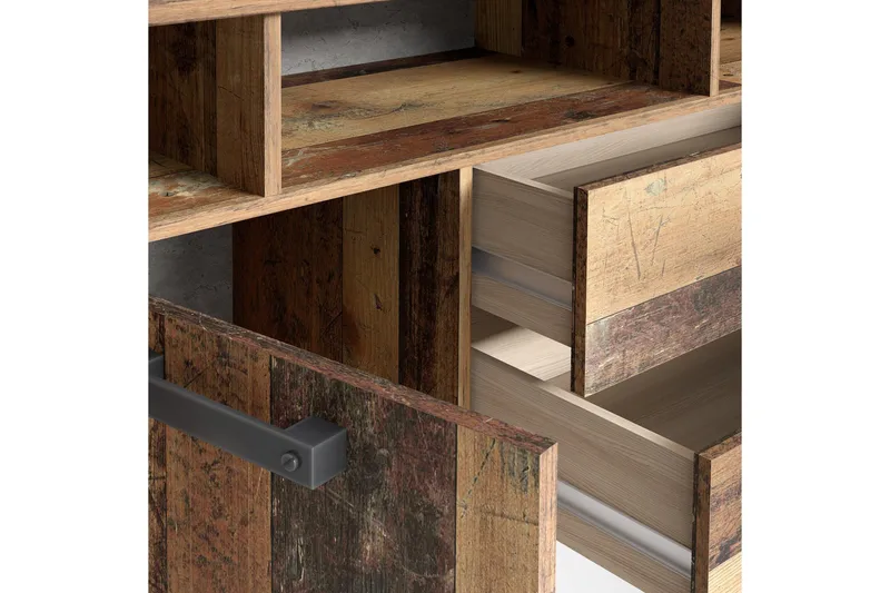 Cadle TV-Bord 161 cm - Brun/Grå - Møbler - TV borde & mediemøbler - TV-borde