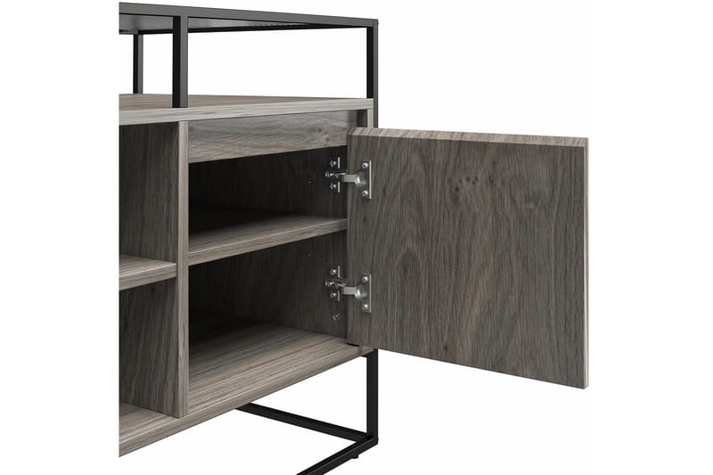 Camley Tv-bord 136,6x49,8 cm Grå - Dorel Home - Møbler - TV borde & mediemøbler - TV-borde