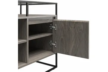 Camley Tv-bord 136,6x49,8 cm Grå - Dorel Home - Møbler - TV borde & mediemøbler - TV-borde