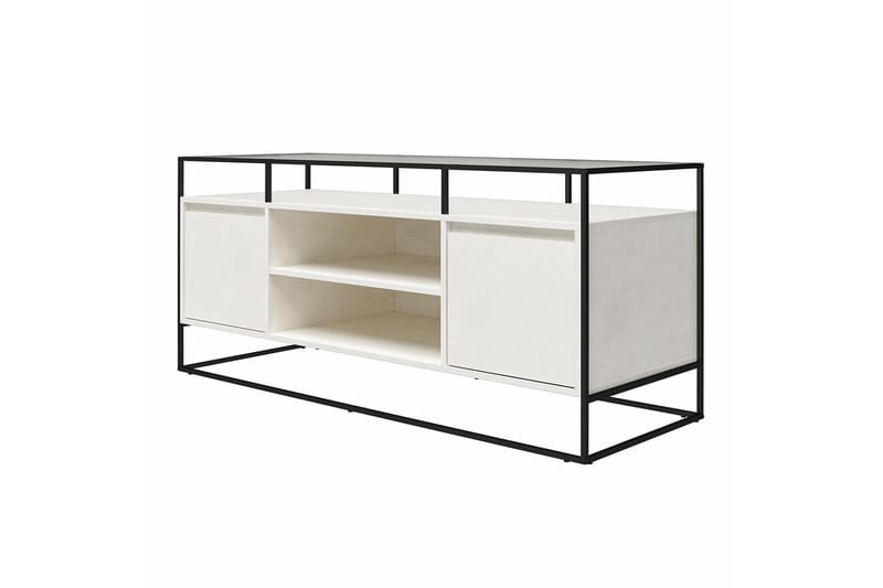 Camley Tv-bord 136,6x49,8 cm Hvid - Dorel Home - Møbler - TV borde & mediemøbler - TV-borde
