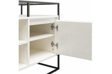 Camley Tv-bord 136,6x49,8 cm Hvid - Dorel Home - Møbler - TV borde & mediemøbler - TV-borde