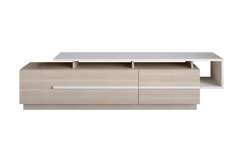 Campora TV-Bord 150 cm, Natur/hvid