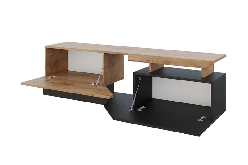 Ceelias TV-Bord 160 cm - Natur/hvid - Møbler - TV borde & mediemøbler - TV-borde