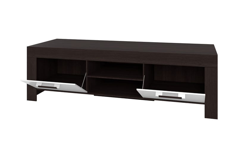 Cezar Gulvstående Tv-bænk 170 cm med Opbevaring i Eg - Beige - Møbler - TV borde & mediemøbler - TV-borde