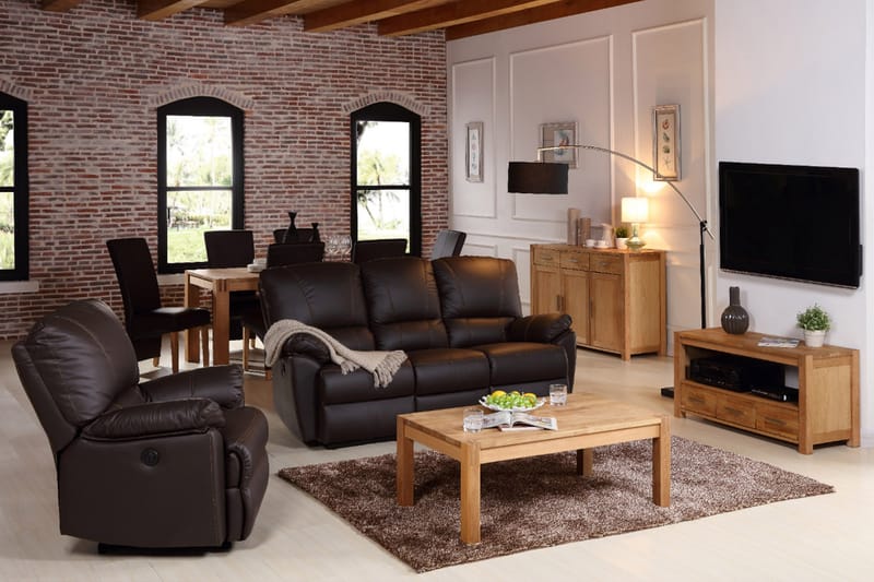Chicago New TV-Bord 140 cm - Eg - Møbler - TV borde & mediemøbler - TV-borde