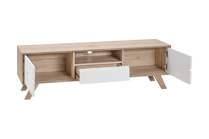 Colfer TV-Bord 150 cm - Hvid - Møbler - TV borde & mediemøbler - TV-borde