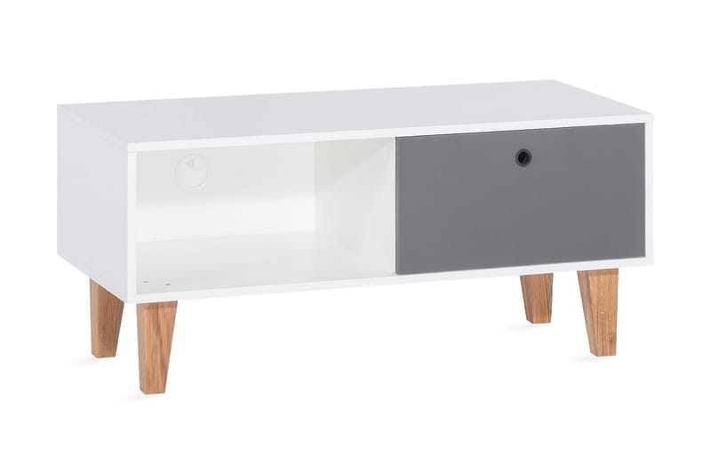 Concept TV-Bord Hvid/Natur - VOX - TV-borde