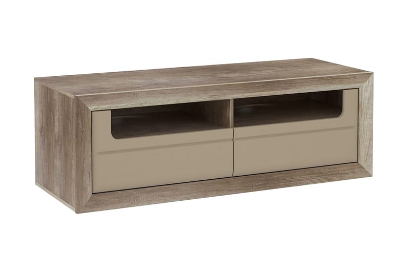 Corlius TV-Bord 144 cm - Beige/Brun - Møbler - TV borde & mediemøbler - TV-borde