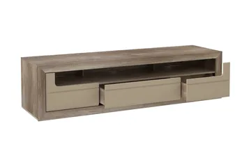 Corlius TV-Bord 194 cm - Beige/Brun - Møbler - TV borde & mediemøbler - TV-borde
