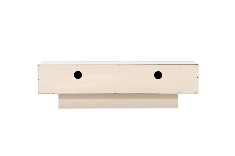 Cuenca tv-bænk 160x47 cm beige Venture Home Cuenca TV-bænk 160x47 cm Beige - Møbler - TV borde & mediemøbler - TV-borde