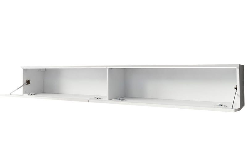Cuguen TV-Bord 180x32x30 cm - Grå/Hvid - Møbler - TV borde & mediemøbler - TV-borde