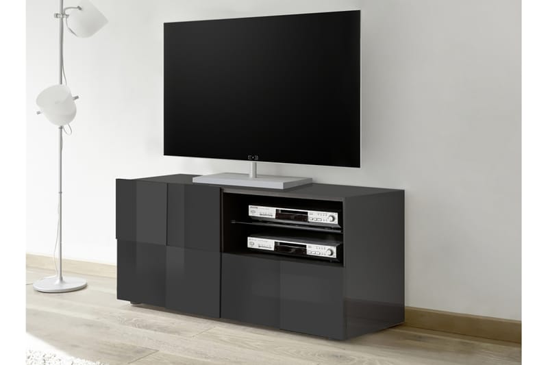 Dama TV-Bord 121 cm - Grå - Møbler - TV borde & mediemøbler - TV-borde