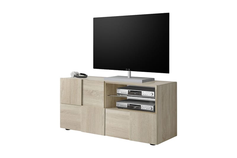 Dama TV-Bord 121 cm - Samoa Eg/Træ - Møbler - TV borde & mediemøbler - TV-borde