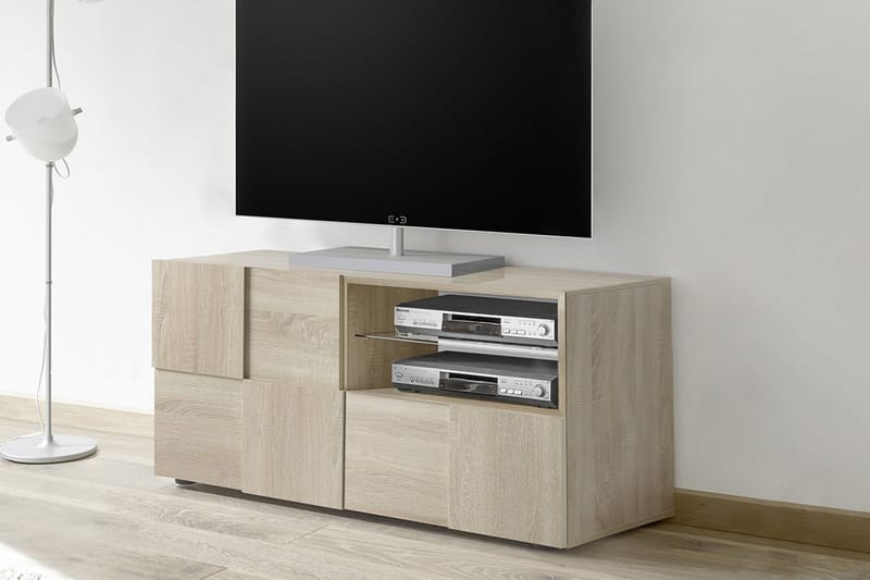 Dama TV-Bord 121 cm - Samoa Eg/Træ - Møbler - TV borde & mediemøbler - TV-borde