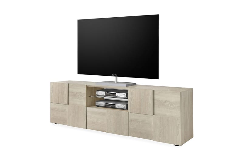 Dama TV-Bord 181 cm Stor - Samoa Eg/Træ - TV-borde