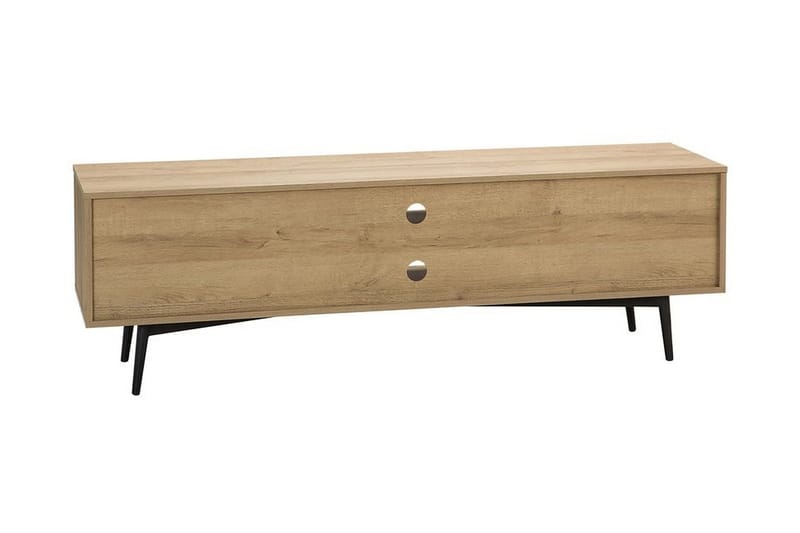 Dariana Tv-bord 160 cm med Opbevaring i Lyst Træ - Lysebrun - Møbler - TV borde & mediemøbler - TV-borde