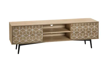 Dariana TV-Bord 160 cm - Træ/natur - Møbler - TV borde & mediemøbler - TV-borde