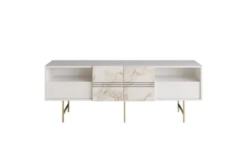 Dasaki TV-bord 180 cm - Hvid - Møbler - TV borde & mediemøbler - TV-borde