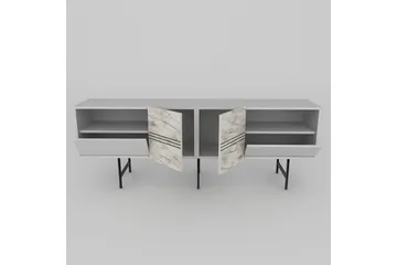 Dasaki TV-bord 180 cm - Hvid - Møbler - TV borde & mediemøbler - TV-borde