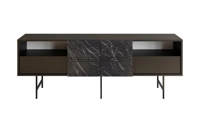 Dasaki TV-bord 180 cm, Sort