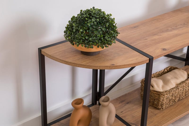 Debesis TV-Bord 138 cm - Brun/Sort - Møbler - TV borde & mediemøbler - TV-borde