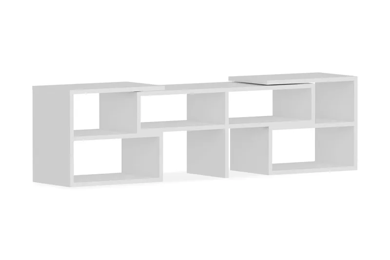 Decorotika TV-bænk 136 cm, Hvid