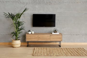 Degerfors TV-Bord 140 cm - Brun - Møbler - TV borde & mediemøbler - TV-borde