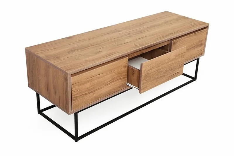 Degerfors TV-Bord 140 cm - Brun - Møbler - TV borde & mediemøbler - TV-borde