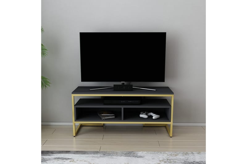 Desgrar TV-Bord 110x49,9 cm - Guld - TV-borde