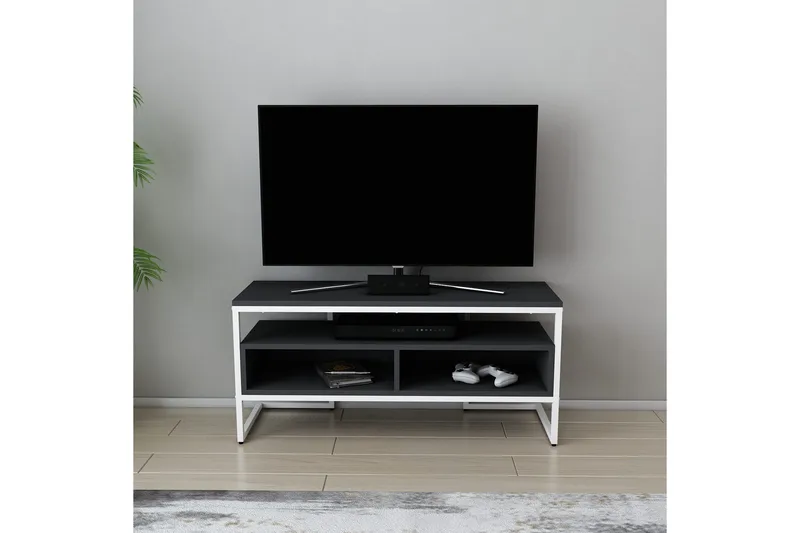 Desgrar TV-Bord 110x49,9 cm - Hvid - Møbler - TV borde & mediemøbler - TV-borde