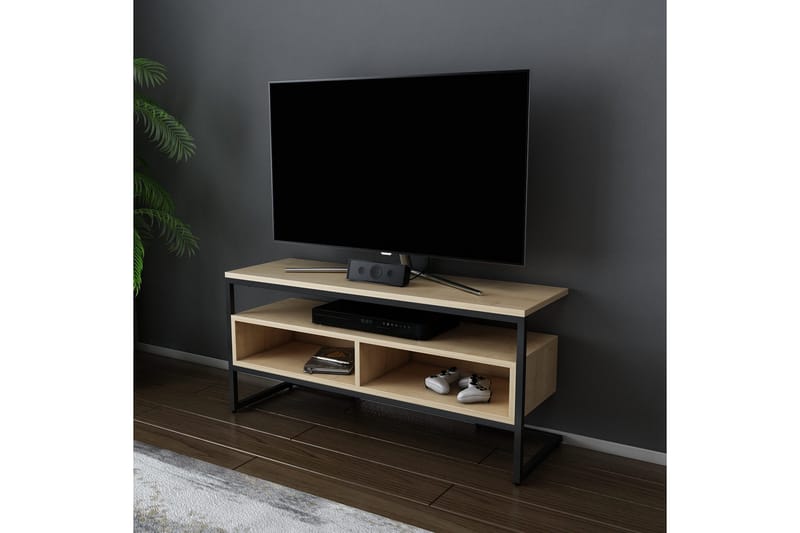 Desgrar TV-Bord 110x49,9 cm - Sort - Møbler - TV borde & mediemøbler - TV-borde