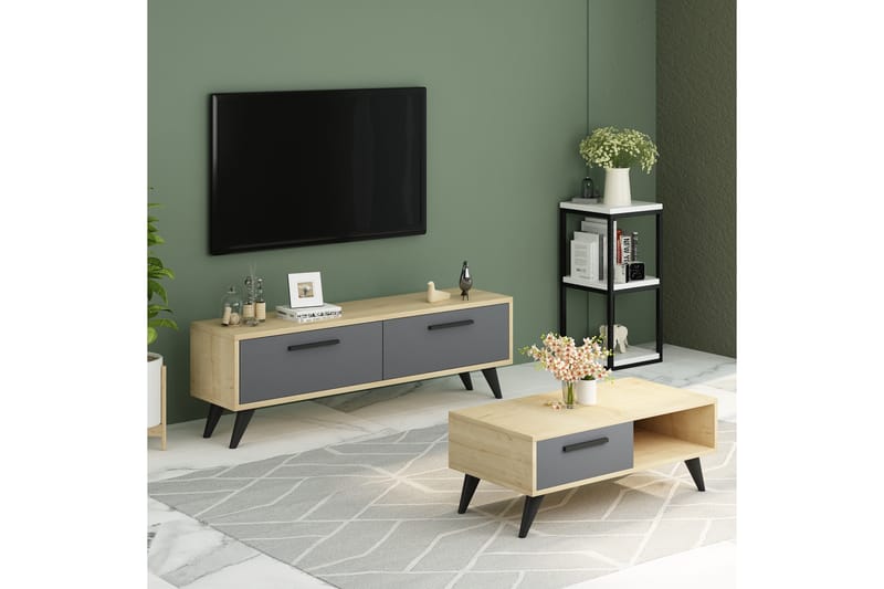 Desgrar TV-Bord 120x45 cm - Blå - Møbler - TV borde & mediemøbler - TV-borde